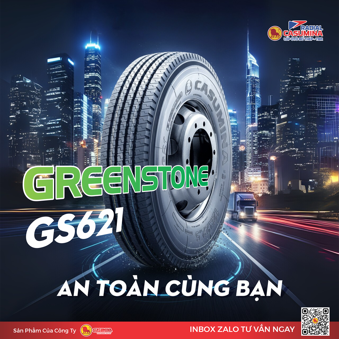 Lốp 165/60R14 VENTURER AV568 (ADVENZA)