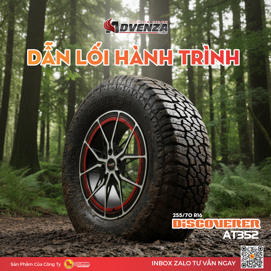 Lốp 165/60R14 VENTURER AV568 (ADVENZA)