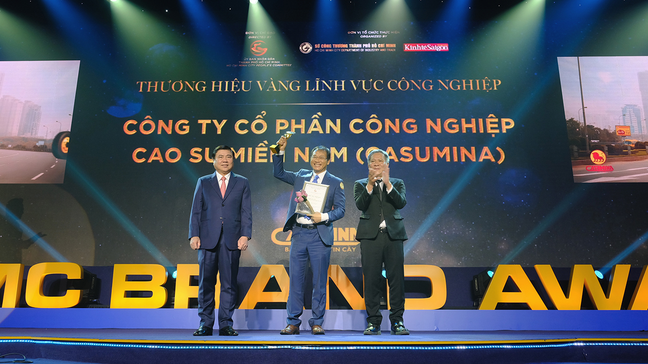 Vinh danh CASUMINA cùng 30 doanh nghiệp đoạt giải Thương hiệu Vàng TPHCM 2020