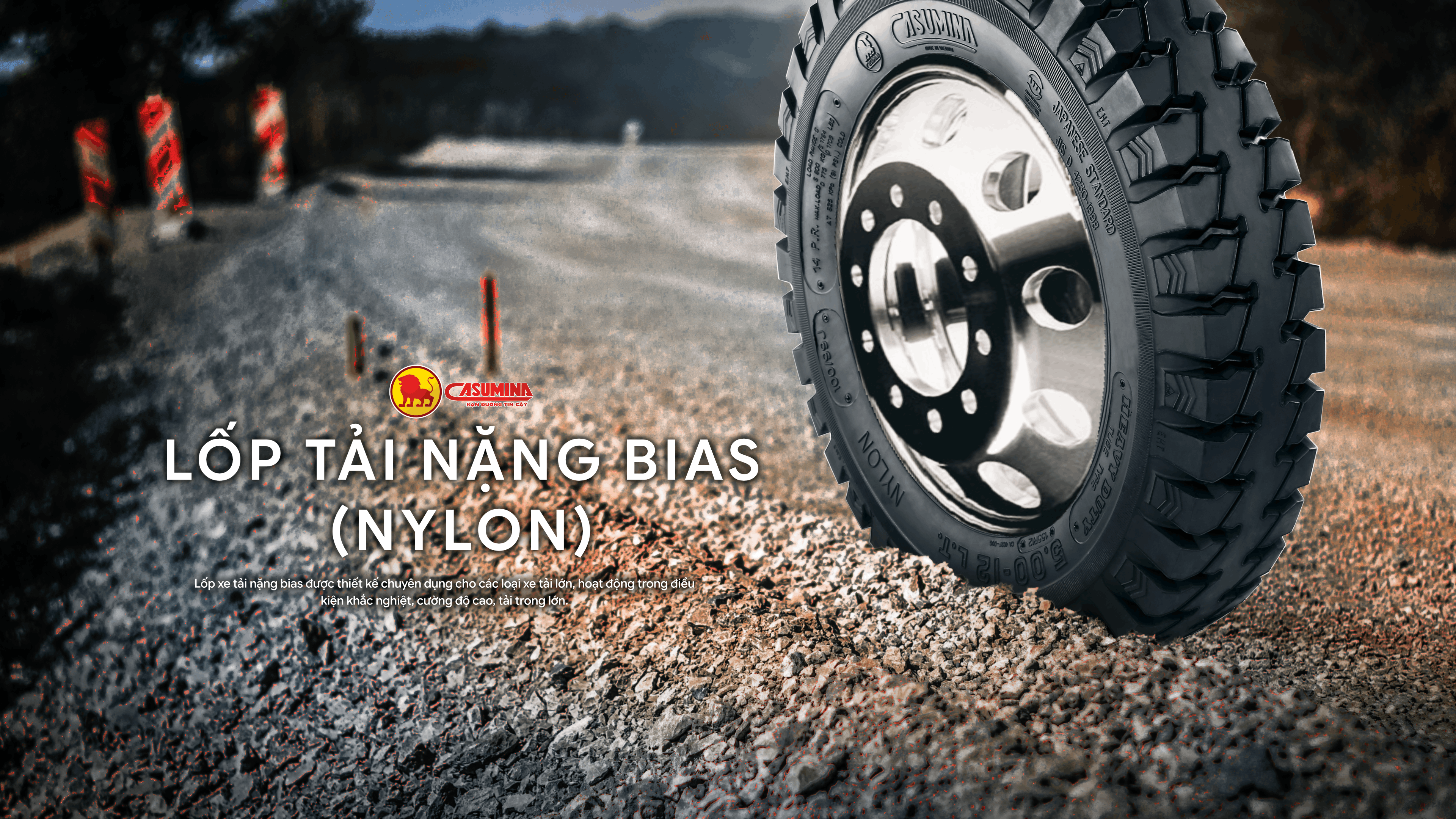 Lốp tải nặng Bias ( Nylon)